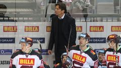 3. kolo hokejové Tipsport extraligy, HC Sparta Praha - HC Oceláři Třinec: Trenér Sparty Uwe Krupp