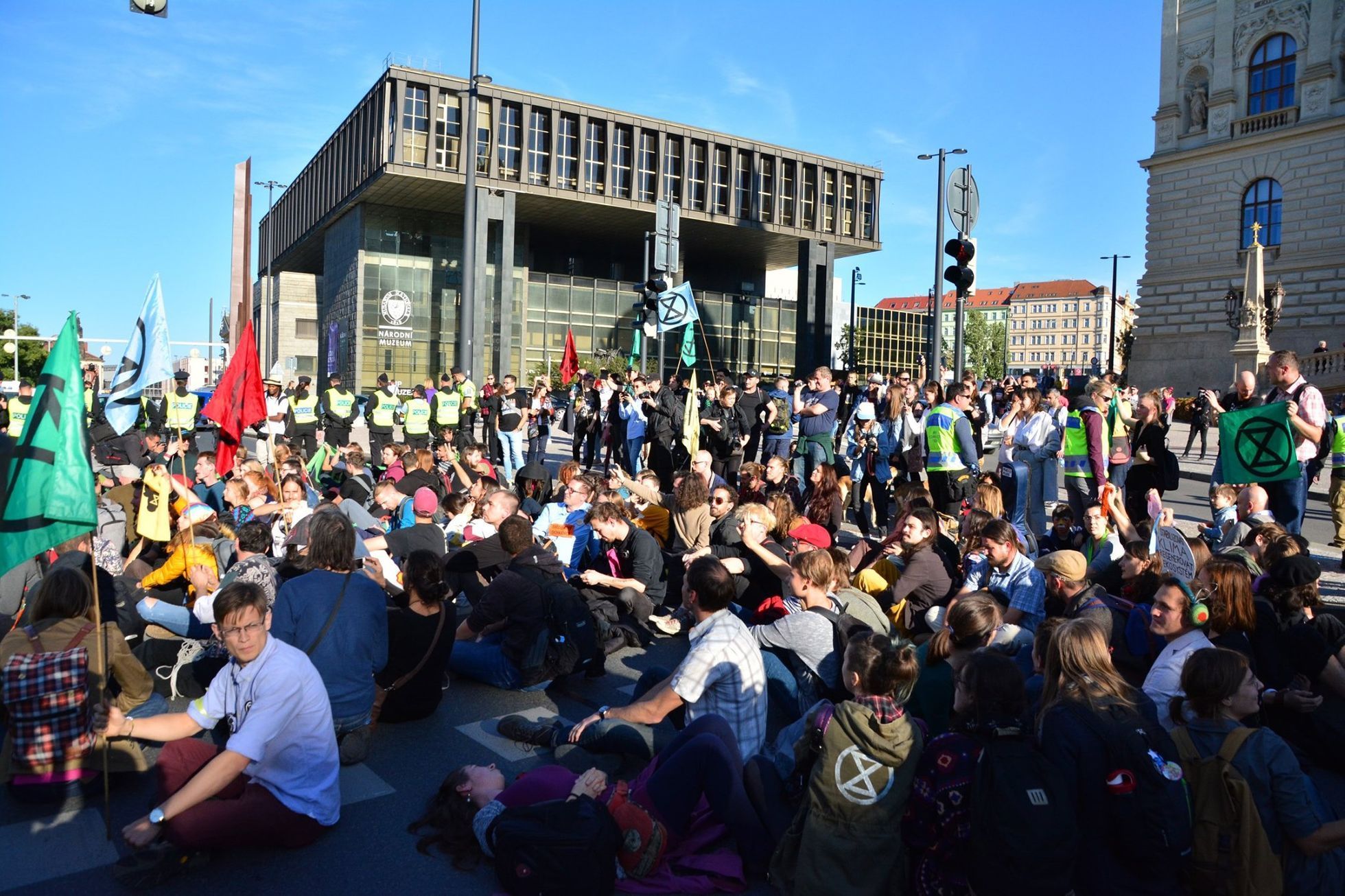 Demonstrace Extinction Rebellion