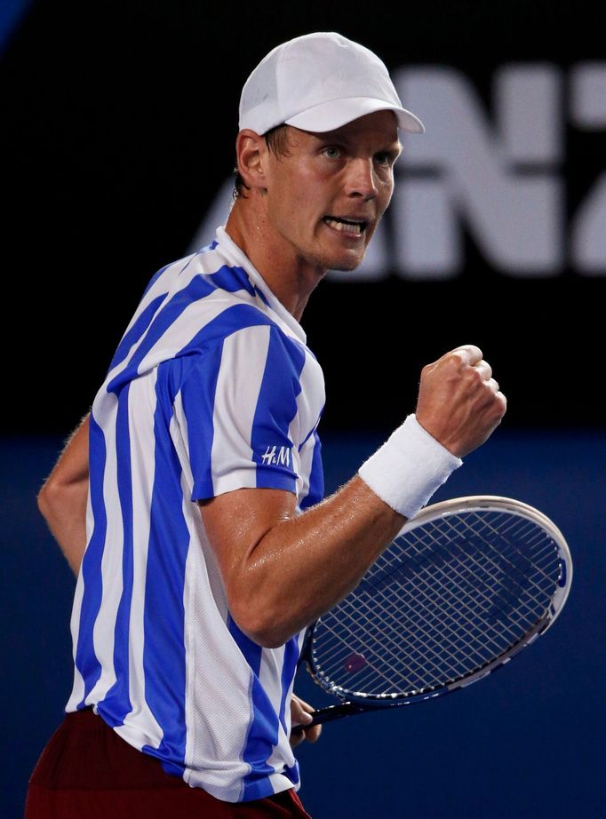 Tomáš Berdych v semifinále Australian Open 2014