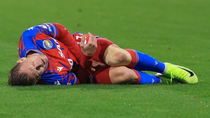 Ani plzeňský útočník Matěj Vydra se v duelu na Slovácku neprosadil a Viktoria padla 0:1