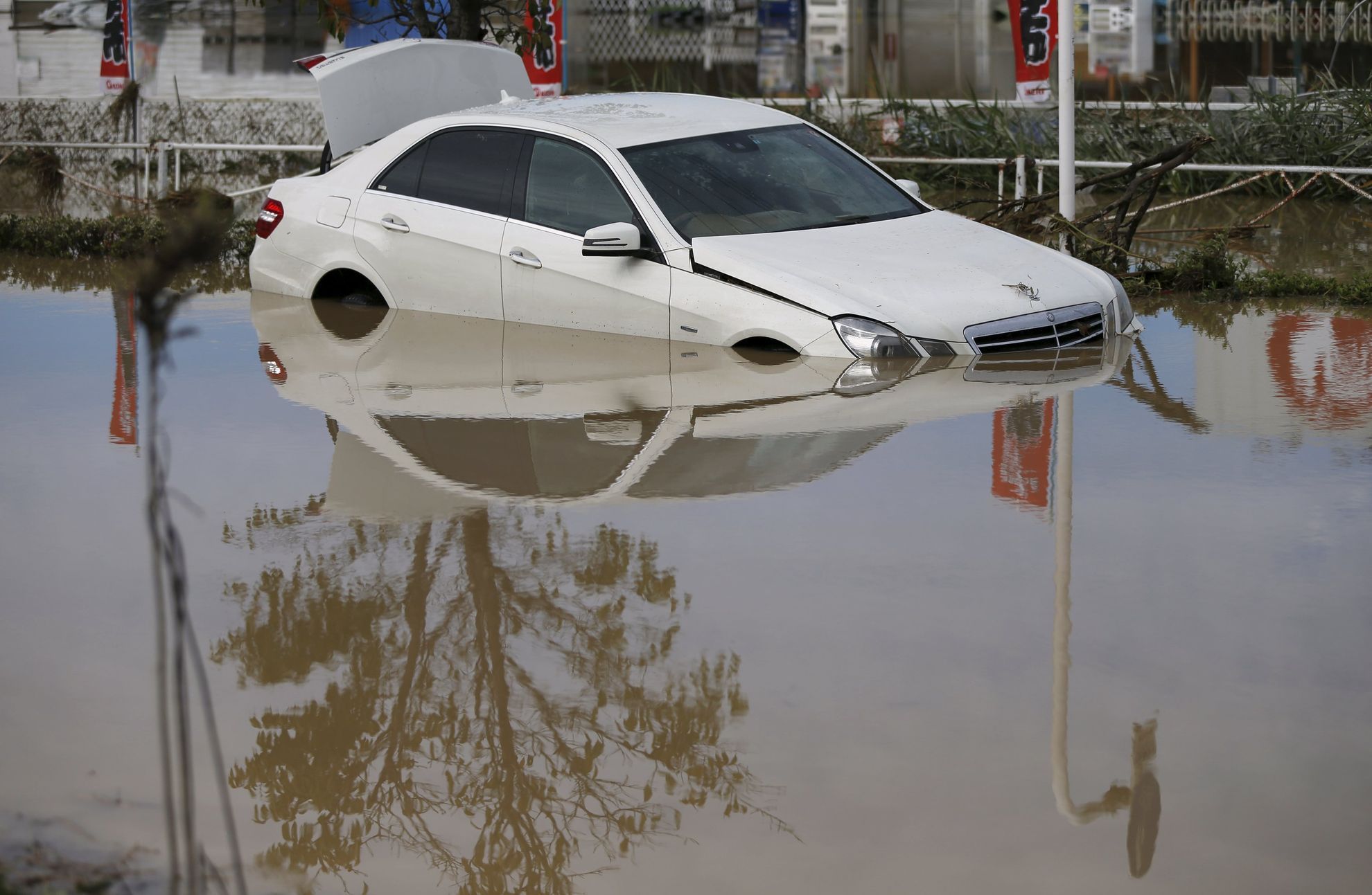Povodně v Japonsku - září 2015