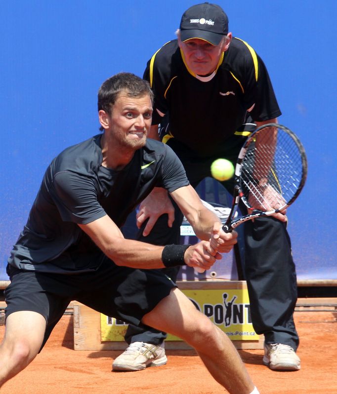 Tenis, Prague Open 2013, finále: Oleksandr Nedovjesov (vítěz)