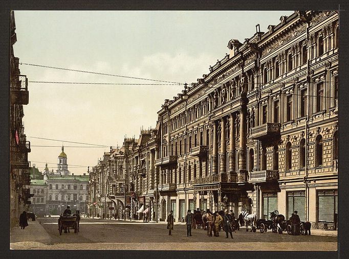 Ukrajina na historických barevných fotografiích z let 1890 - 1900. Fotochromové tisky, Library of Congress