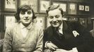 Zdenka Werichová a Jan Werich, první společná fotografie.