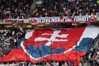 Vyprodaný stadion v Trnavě byl natěšený na souboj slovenských fotbalistů s úřadujícími vicemistry světa z Chorvatska.