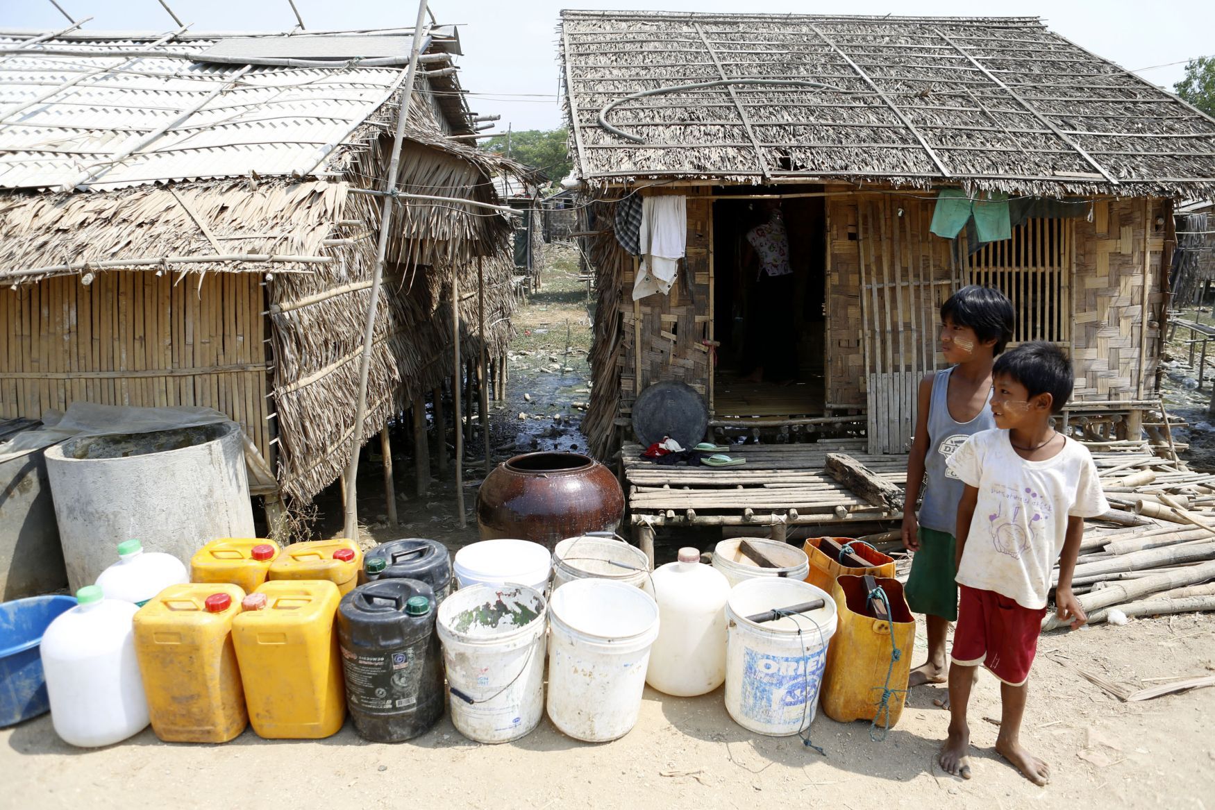 Myanmar, sucho