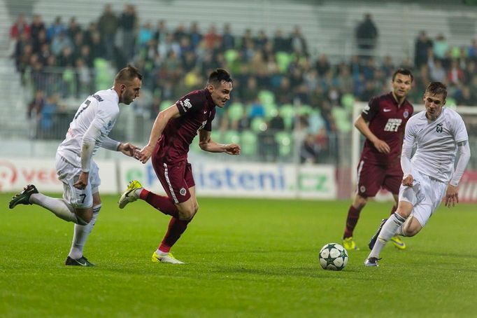 Fotbalová liga: Karviná vs. Sparta (Vjačeslav Karavajev)