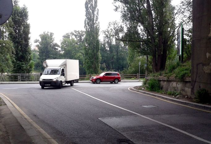 cyklostezka Povltavská a Bulovka