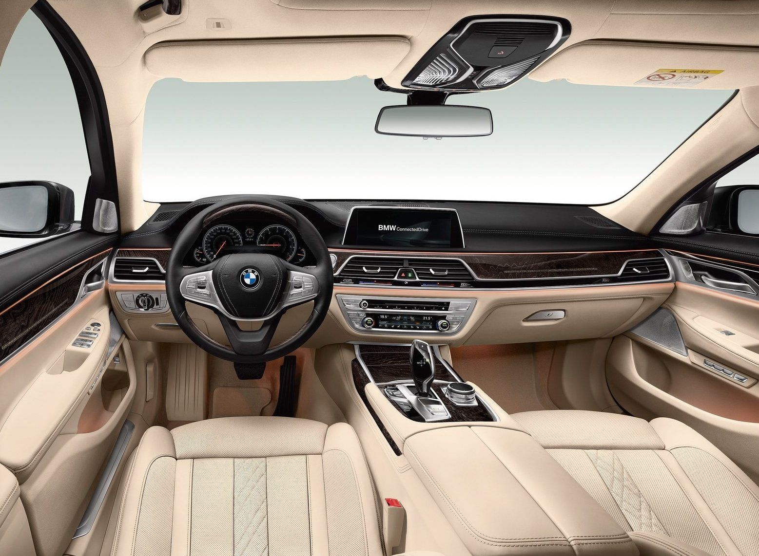BMW 7 2015 - interiér