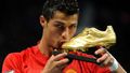 Cristiano Ronaldo se Zlatou kopačkou (2008)