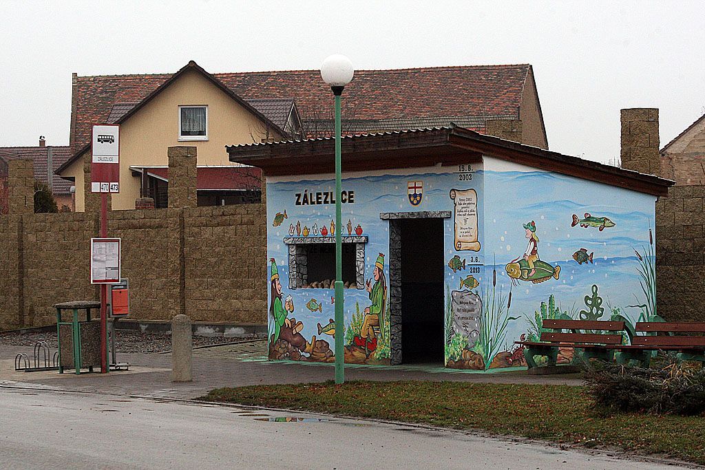 Vesnice půl roku po povodni