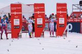 Vít v Ruce nevadil aspoň běžcům na lyžích, kteří absolvovali v pátek sprint a včera krátké individuální běhy.