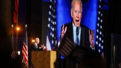 Joe Biden vítězný projev