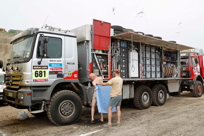 Před startem Rallye Dakar 2013