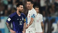 Lionel Messi a Robert Lewandowski, MS v Kataru 2022