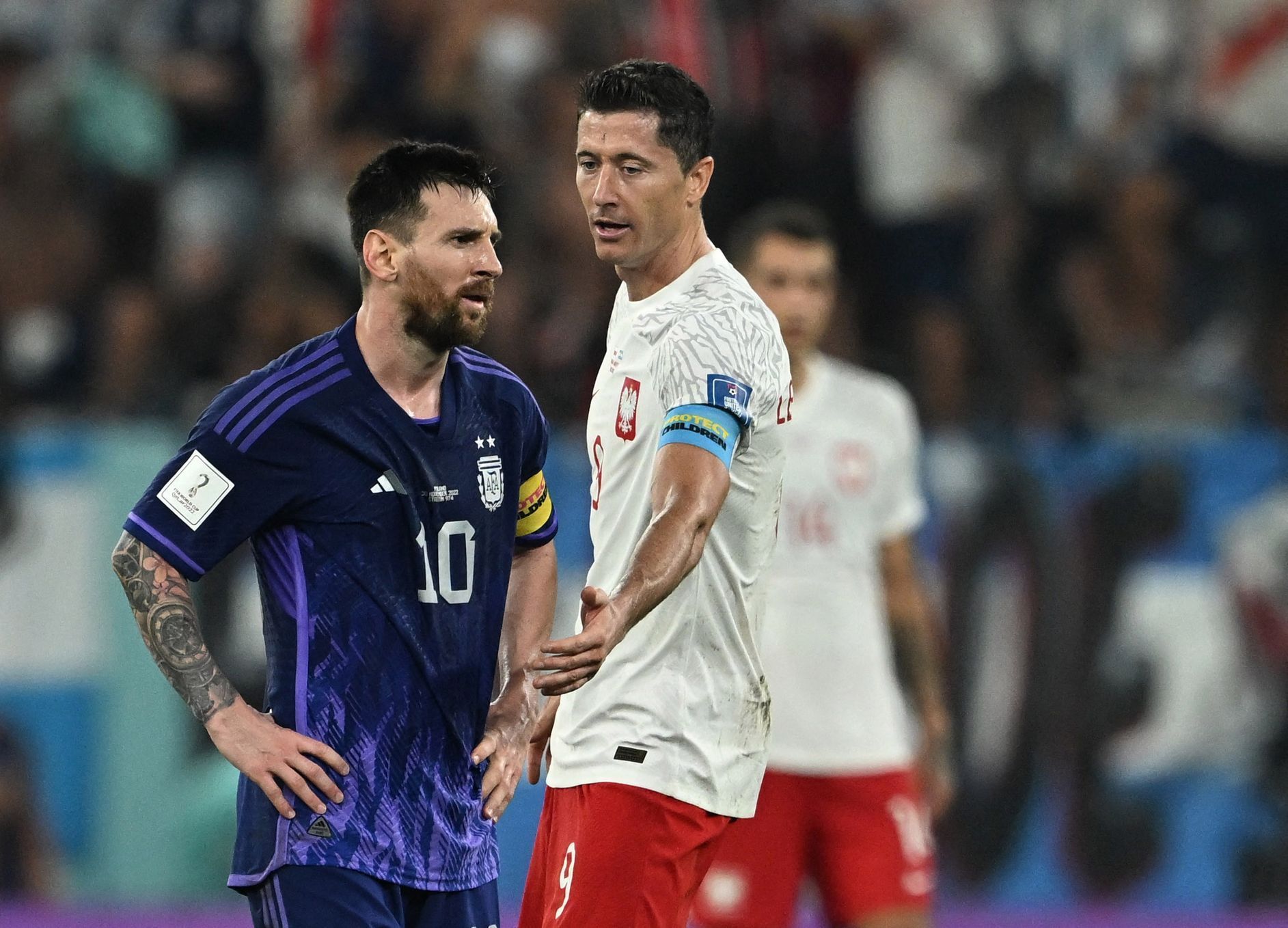 Lionel Messi a Robert Lewandowski, MS v Kataru 2022