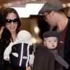 Angelina Jolie a Brad Pitt s rodinou