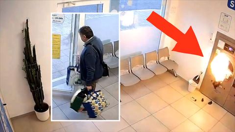 Zapalovač "zboural" celou prádelnu. Kamera natočila nečekaně rozsáhlou pohromu