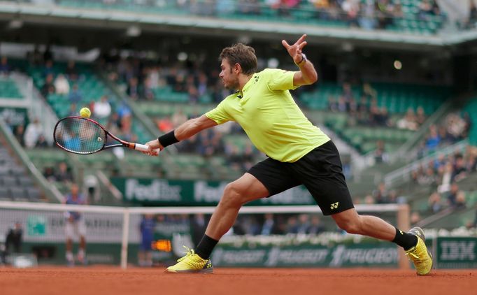 Stan Wawrinka v prvním kole French open 2016