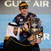 Max Verstappen z Red Bullu slaví vítězství ve VC Bahrajnu F1 2024