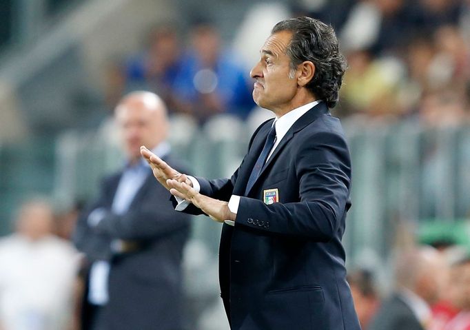 Fotbal, kvalifikace MS: Itálie - Česko: Cesare Prandelli