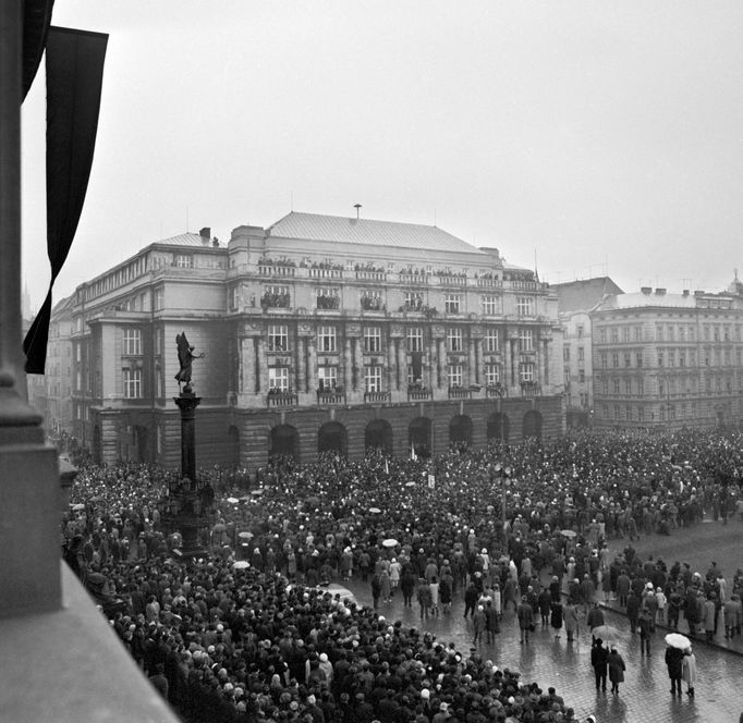 Výročí 50. let od sebeupálení Jana Palacha