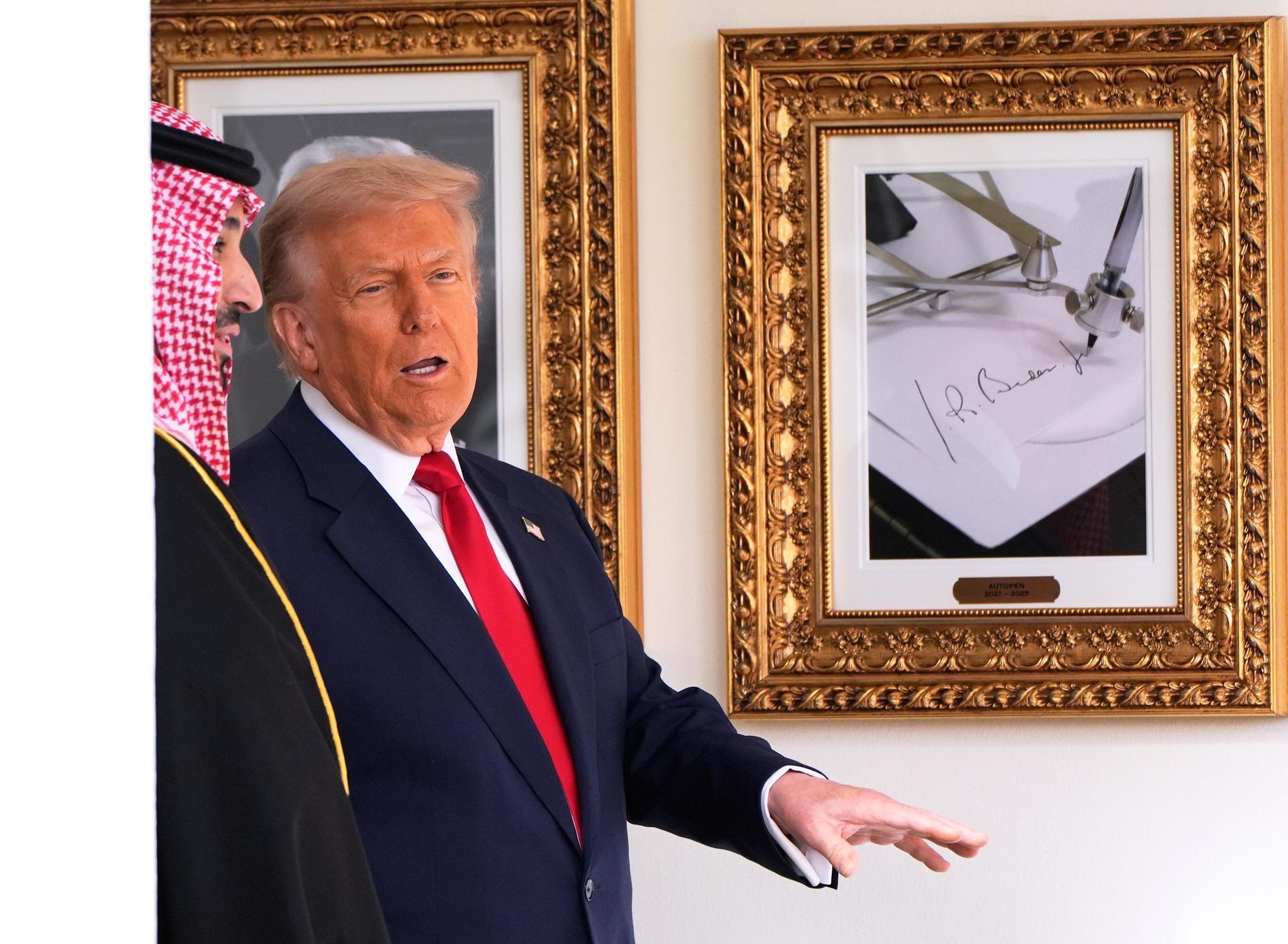 USA, Washington, Bílý dům. Saudská Arábie, Mohammed bin Salman, princ, návštěva, Donald Trump