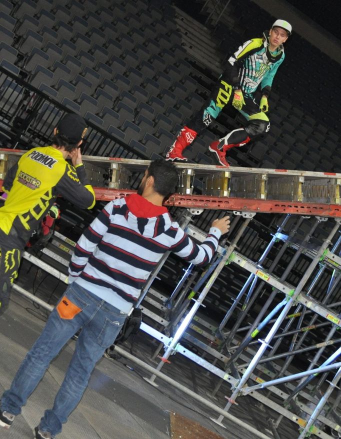 Zákulisí FMX Gladiator Games 2016