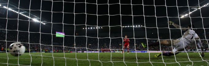 Petr Čech při Superpoháru Bayern - Chelsea