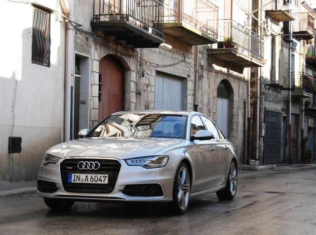 Audi A6 jízdní test Sicílie