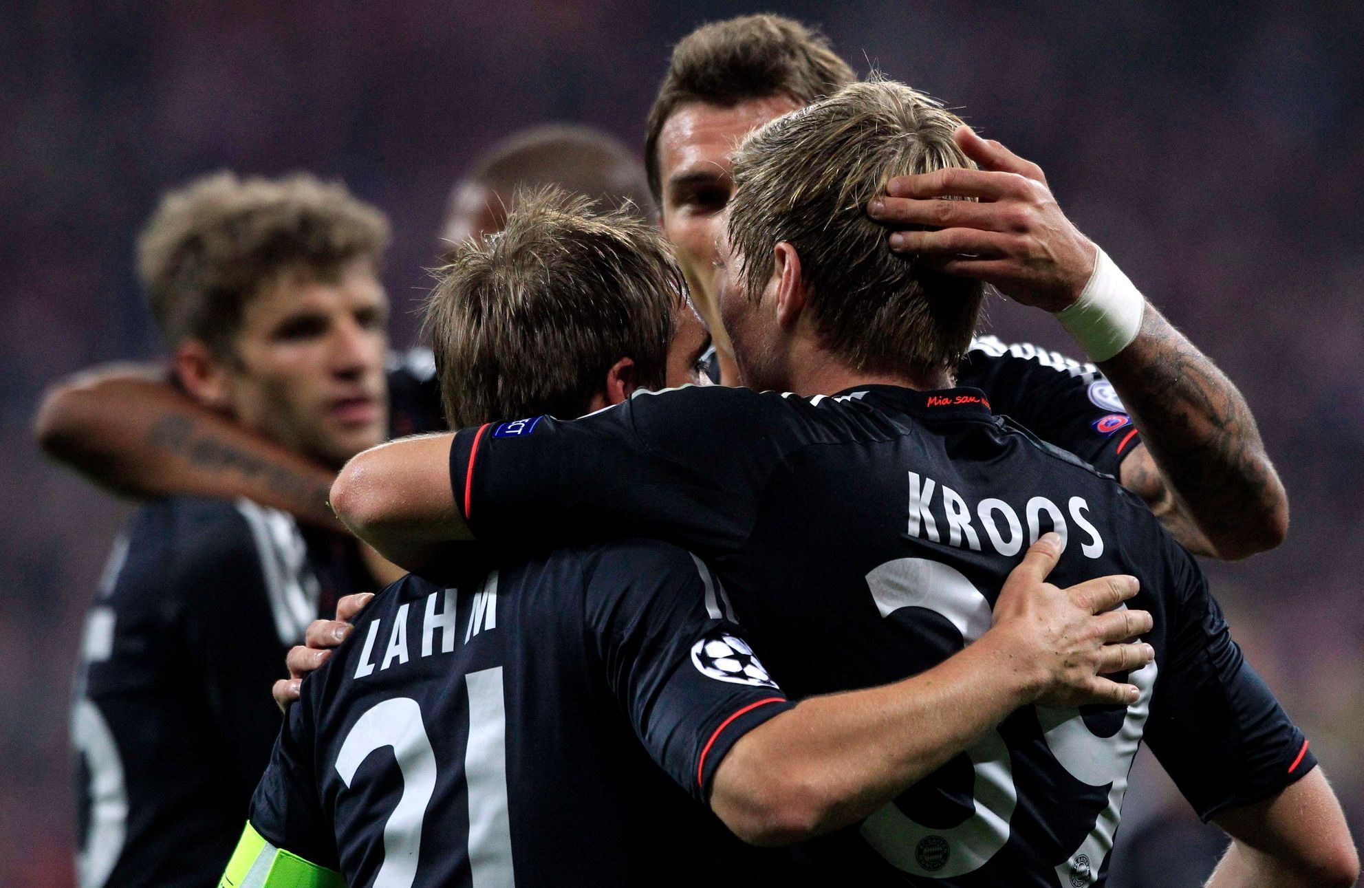 Bayern - Valencia, domácí slaví branku