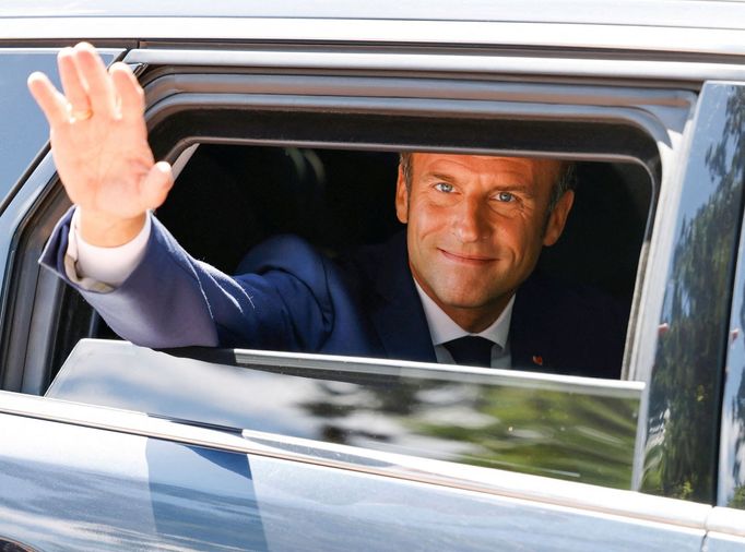 Francouzský prezident Emmanuel Macron.