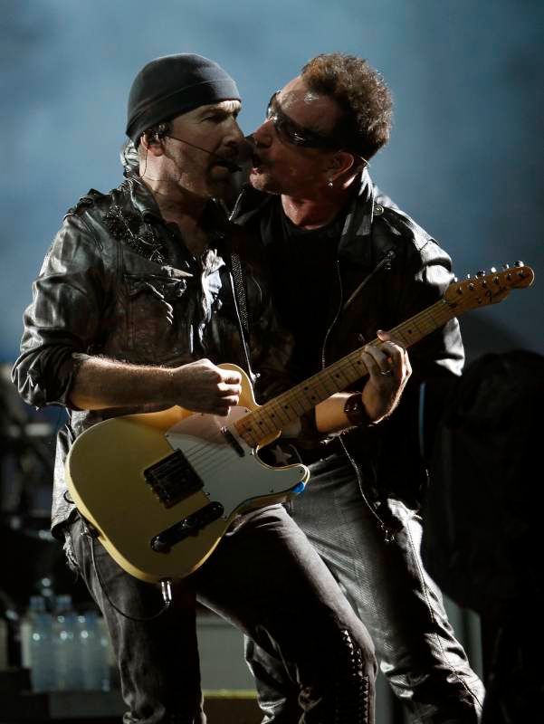 Koncert kapely U2 ve Španělsku