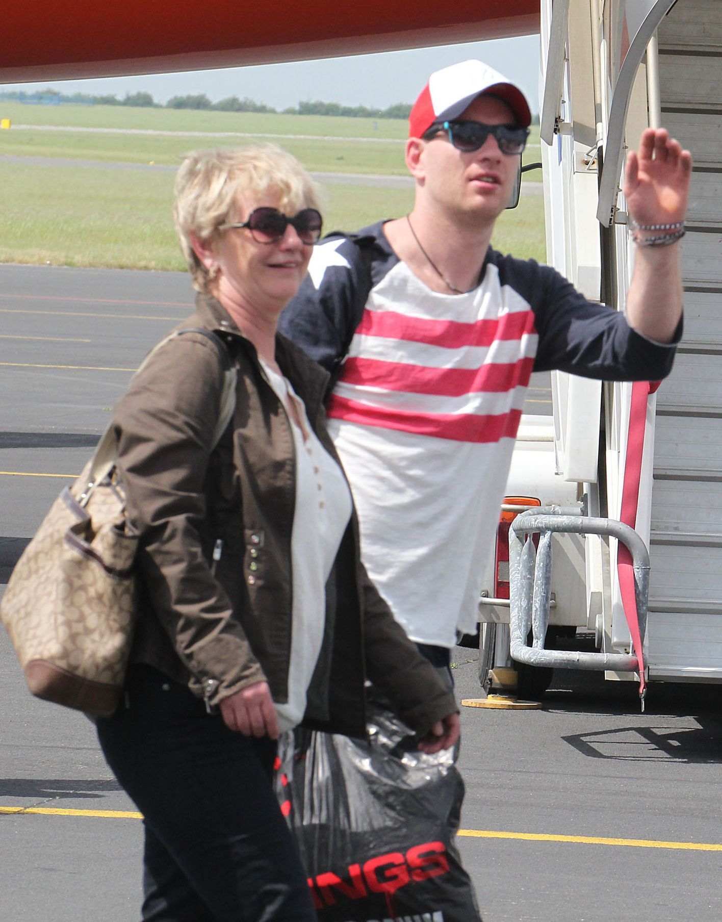 Přílet bronzových hokejistů z MS 2012