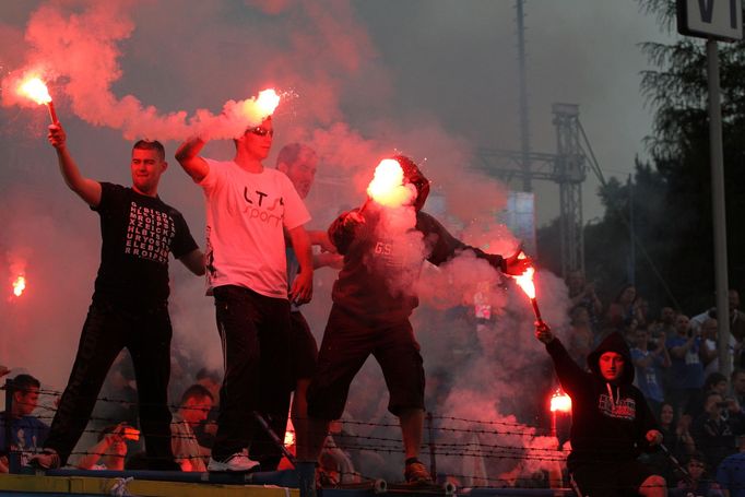 Fotbal, Loučení Marka Jankulovského: fanoušci