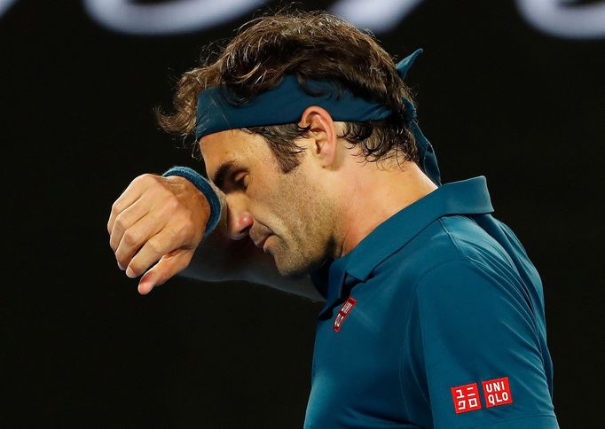 Roger Federer v osmifinále Australian Open 2019