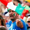 Fanoušci na MS v rugby: Itálie