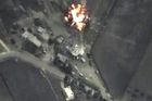 Rusové ukázali fotky cílů v Sýrii. Bomby shazují na nepřátele Asada, ne na islamisty