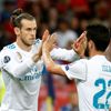 fotbal, Liga mistrů 2017/2018, Real Madrid - Liverpool, Gareth Bale střídá Iska