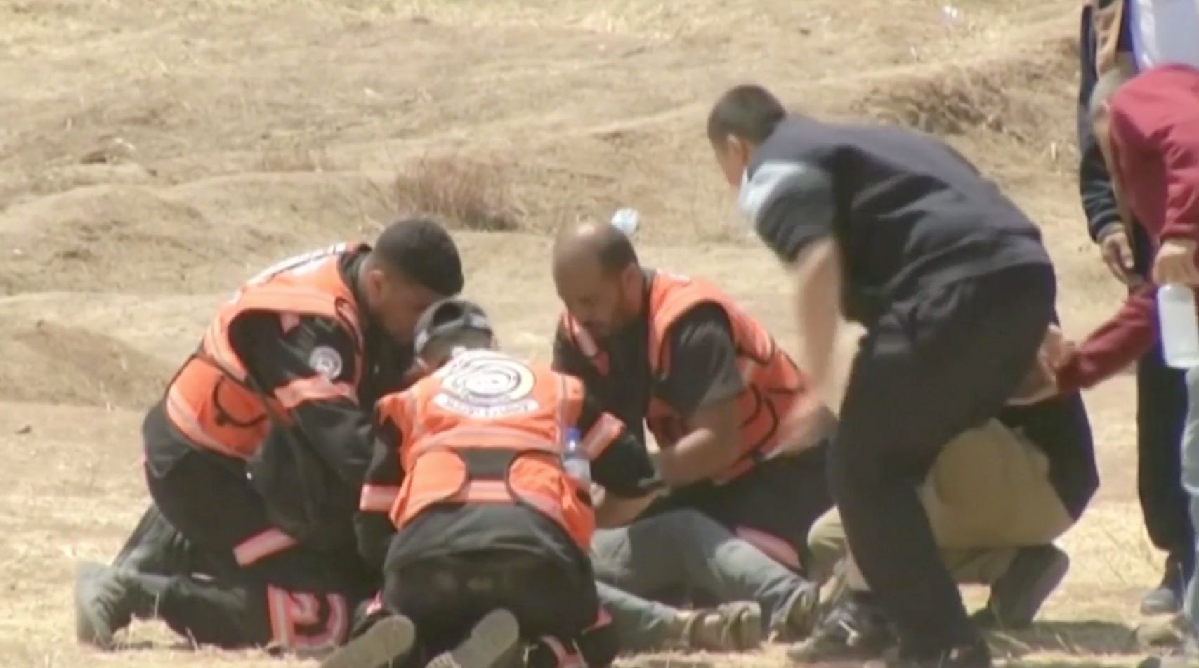 Izraelská střelba při protestech v Gaze má desítky obětí.