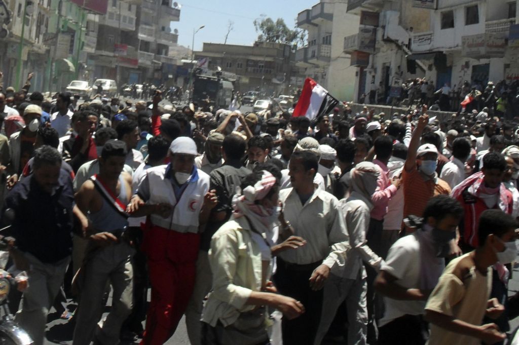 Jemen demonstrace
