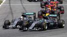 F1 2016, VC Španělska: Nico Rosberg a Lewis Hamilton, Mercedes