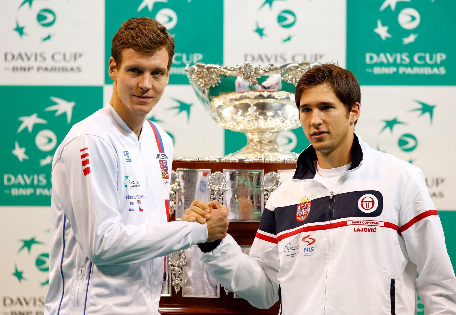 Finále Davis Cupu 2013 (Berdych, lajovič)