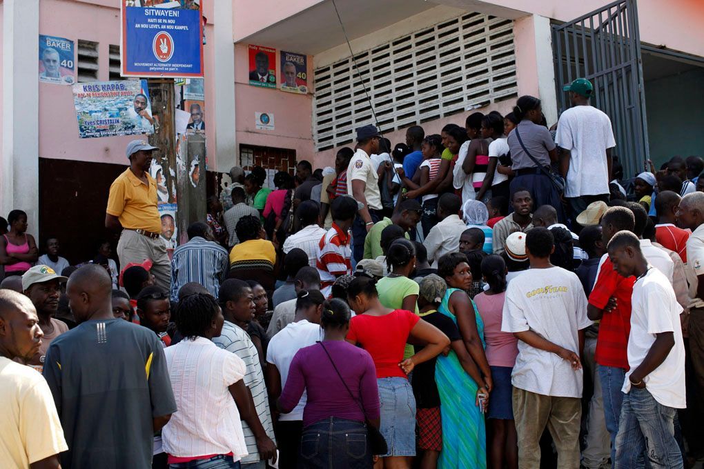 Předvolební Haiti