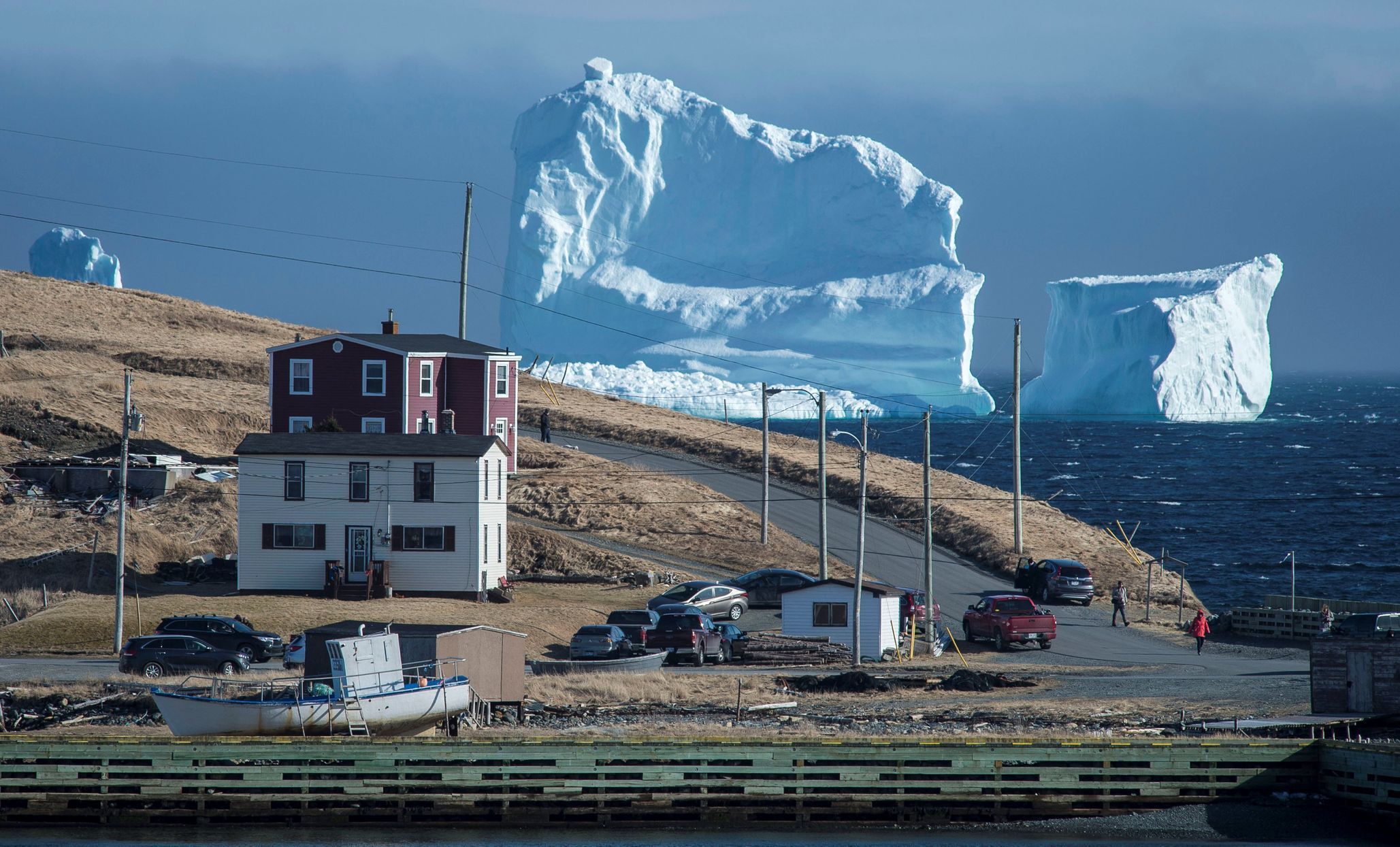 Ledovec u Newfoundlandu