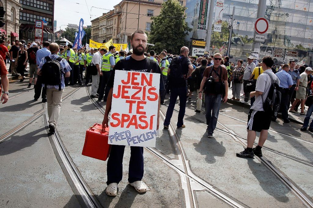 Stávka v Praze