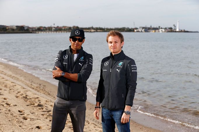 F1: Lewis Hamilton a Nico Rosberg (Mercedes)