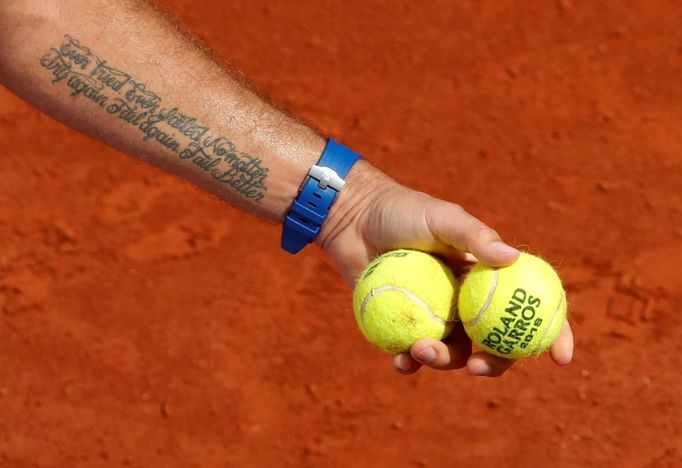 Stan Wawrinka na French Open 2018