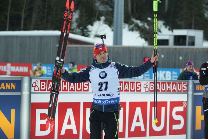 SP Ruhpolding 2018, 20 km M: Michal Krčmář