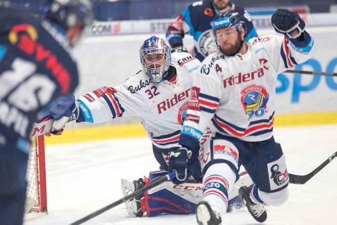 Patrik Bartošák. HC Vítkovice Ridera - HC Bílí Tygři Liberec, 38. kolo extraligy